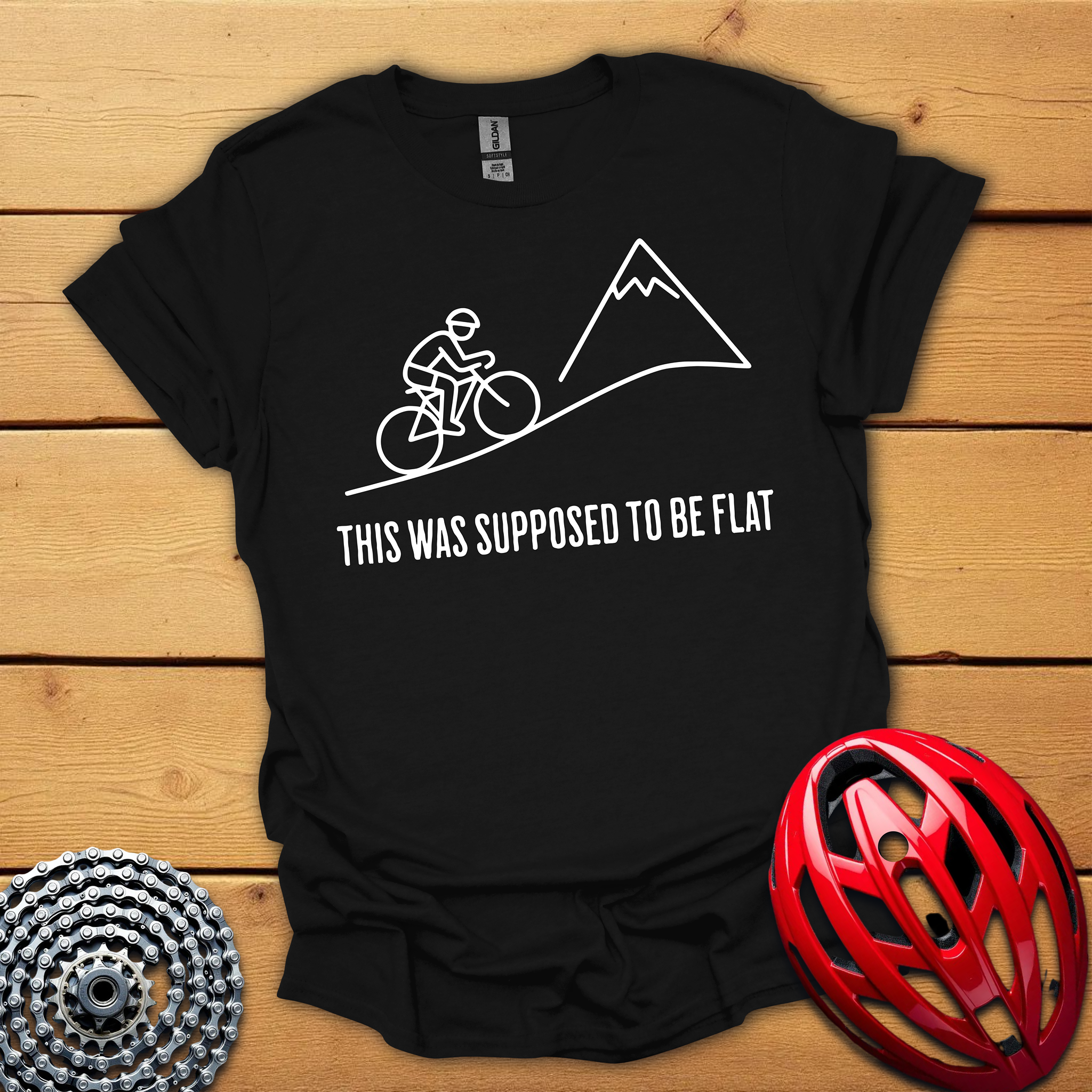 This was supposed to be flat cycling T-Shirt