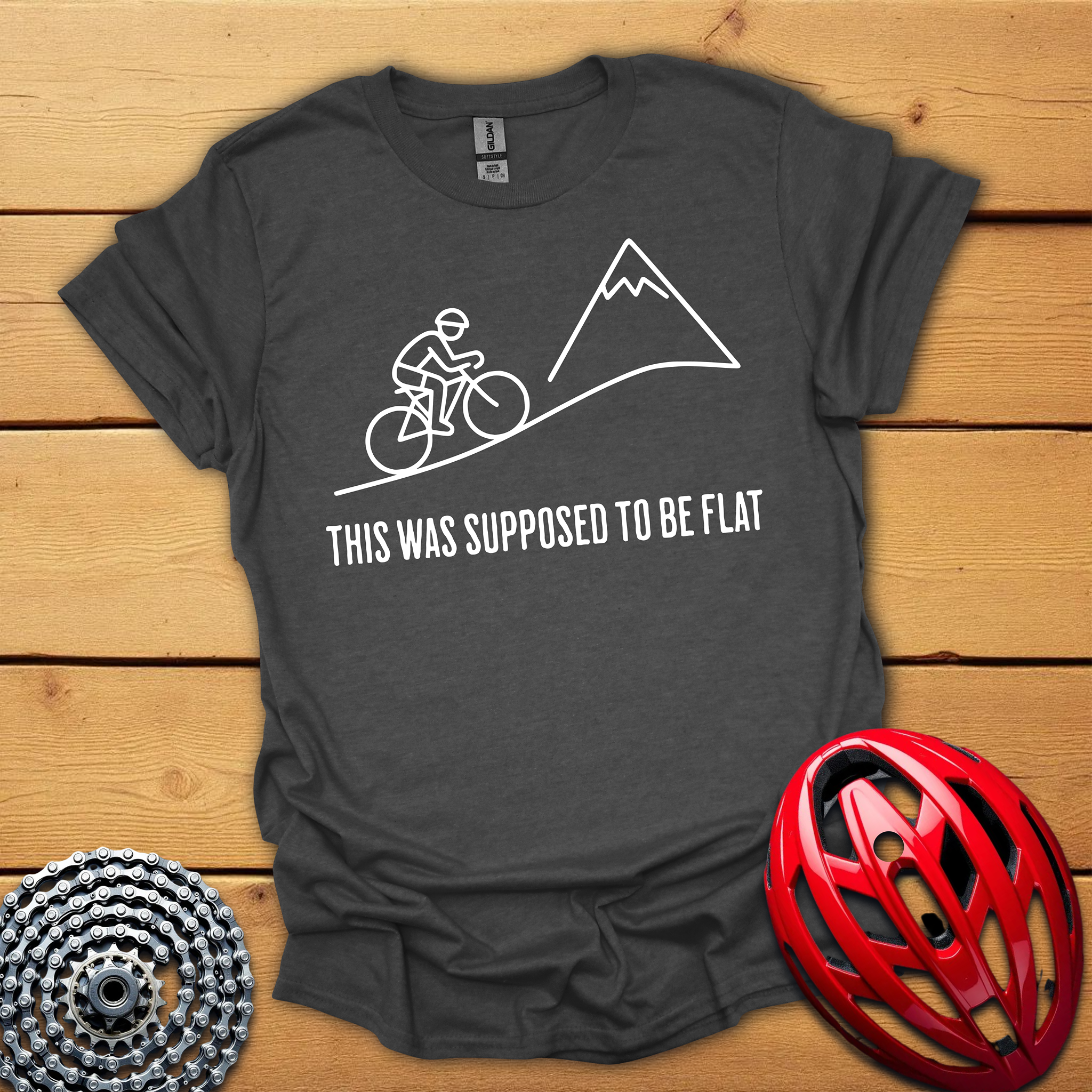 This was supposed to be flat cycling T-Shirt