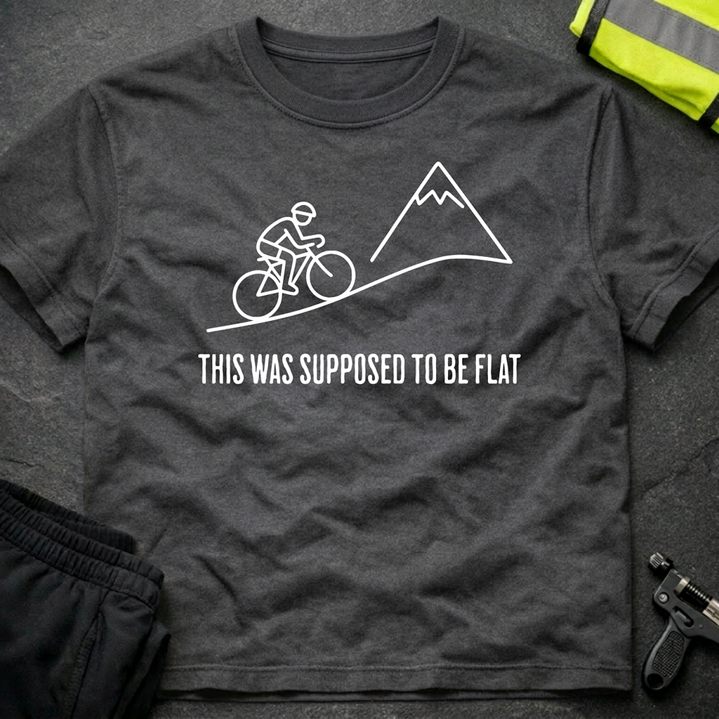 This was supposed to be flat cycling T-Shirt