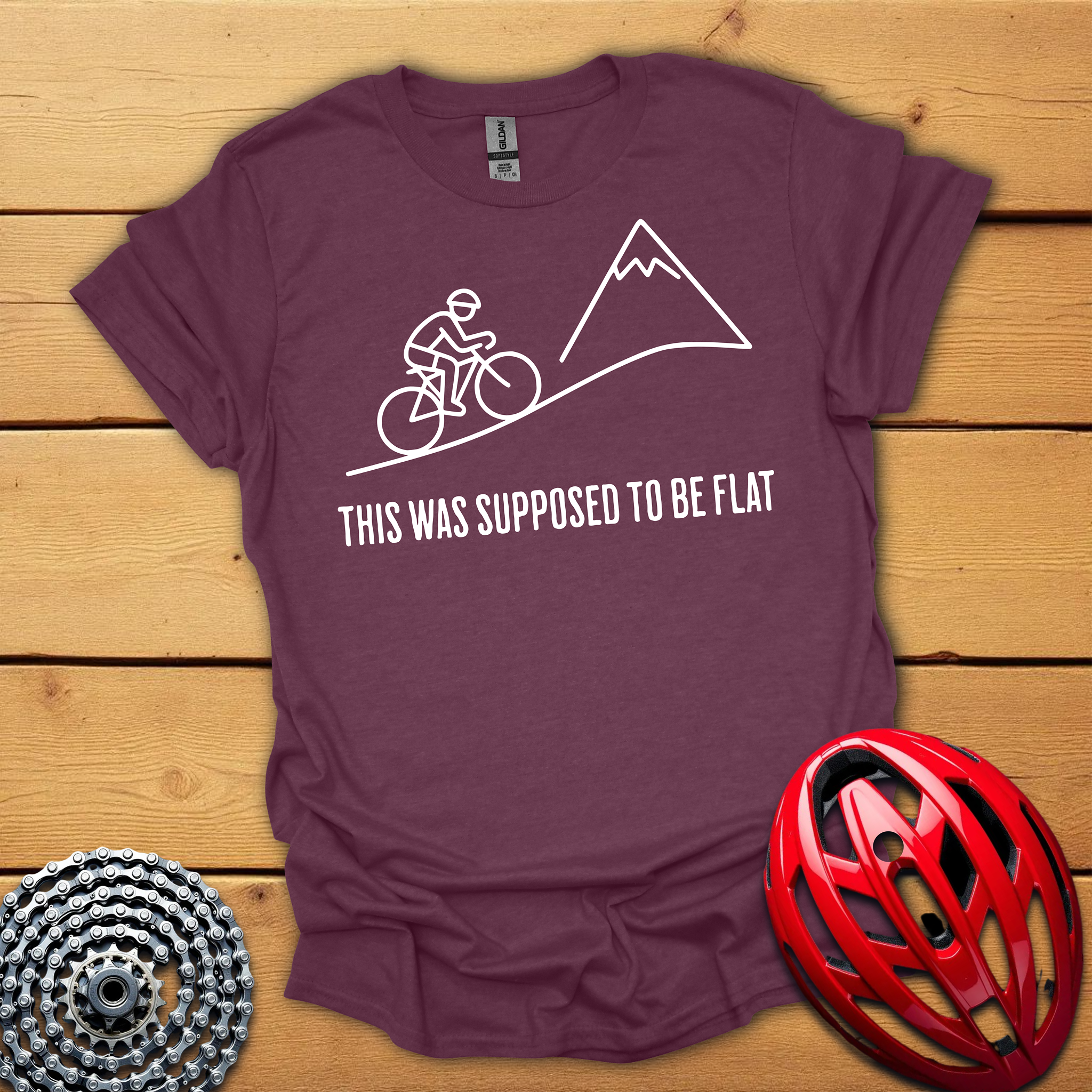 This was supposed to be flat cycling T-Shirt