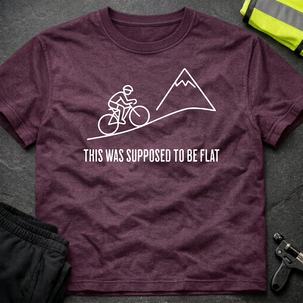This was supposed to be flat cycling T-Shirt