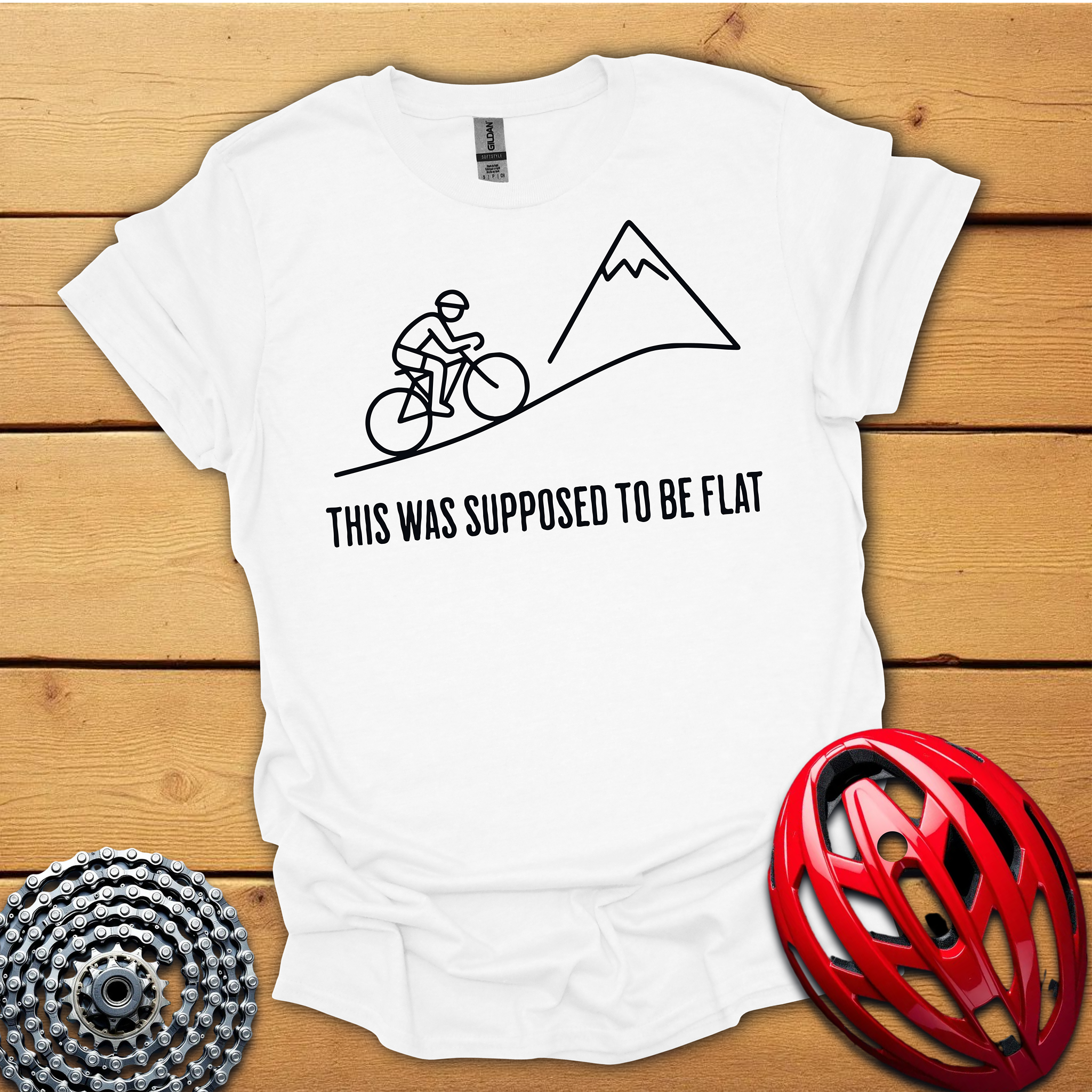 This was supposed to be flat cycling T-Shirt