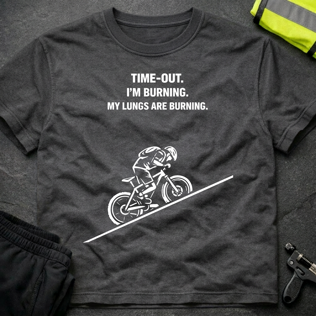 Time-Out. I'm burning T-Shirt