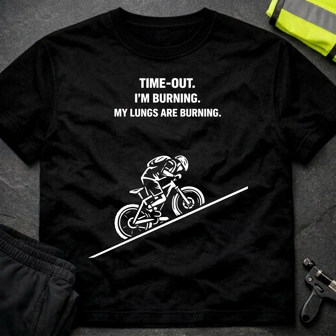 Time-Out. I'm burning T-Shirt