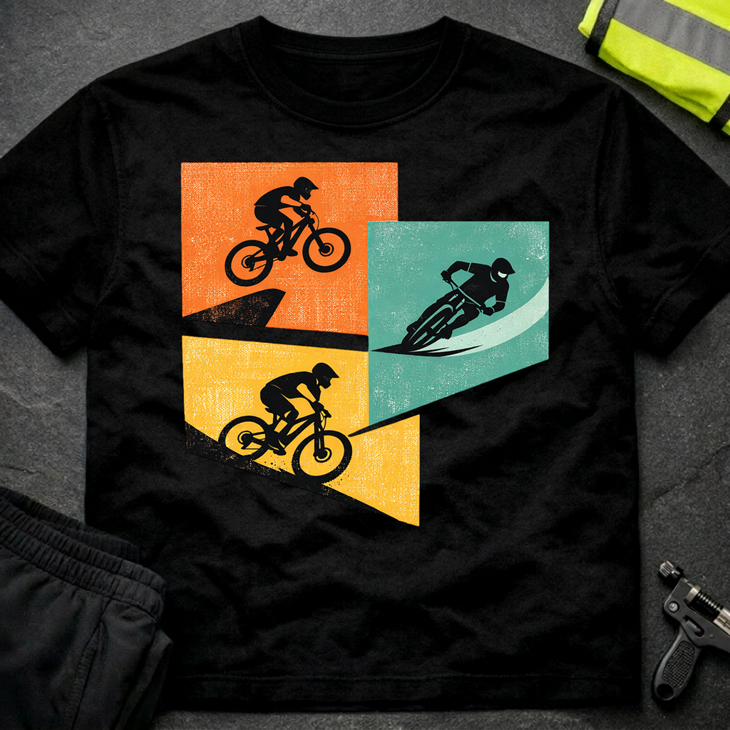 Trail flow panels T-Shirt