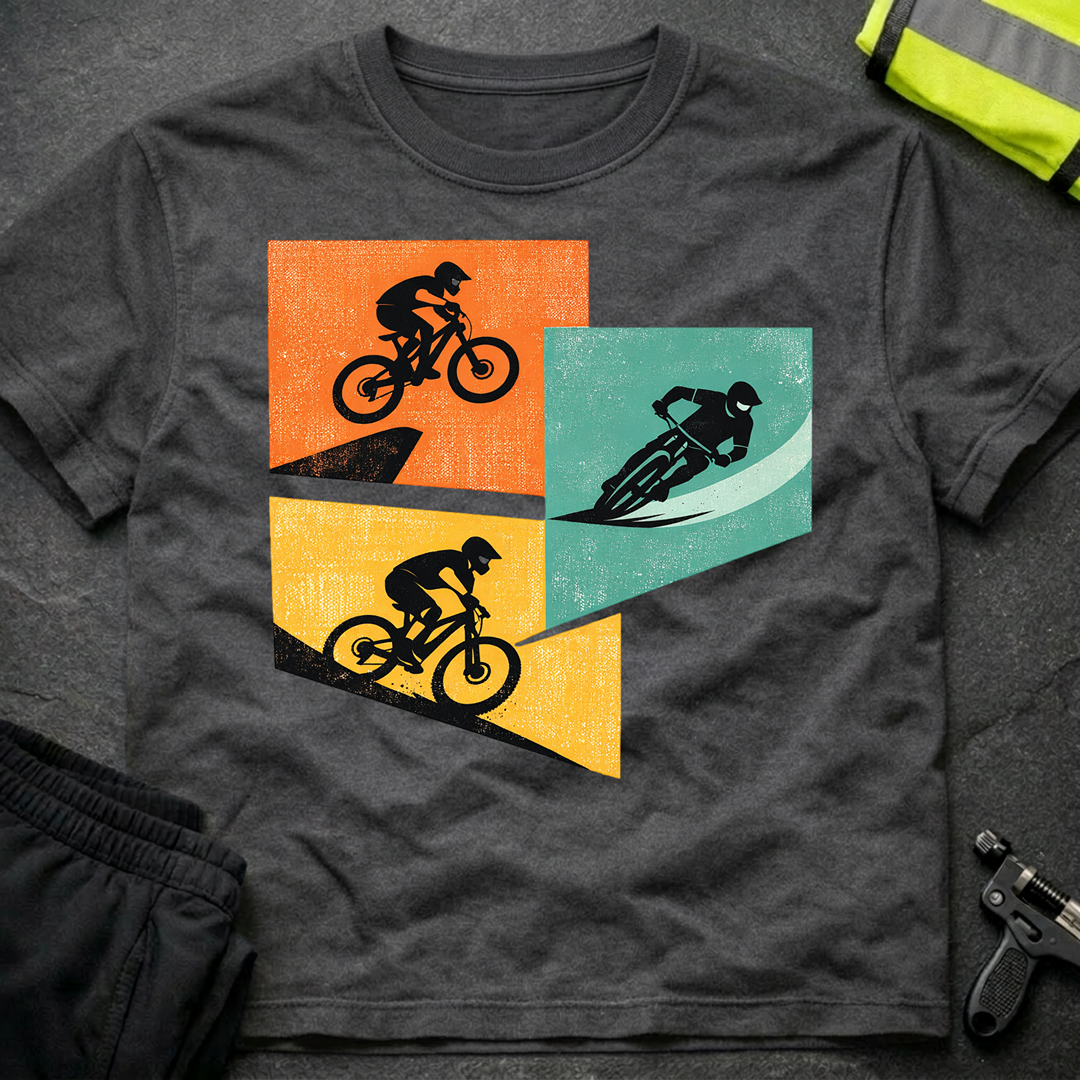 Trail flow panels T-Shirt