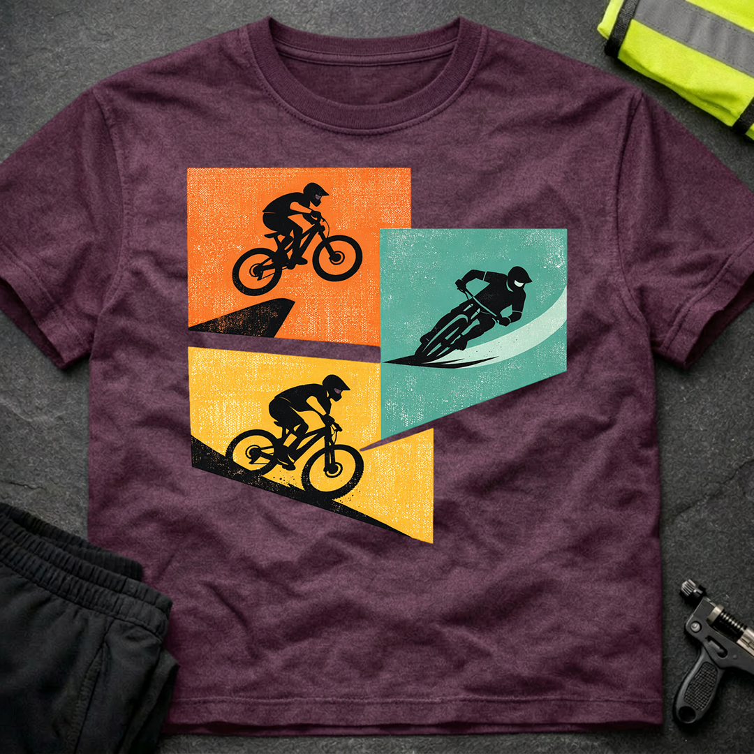 Trail flow panels T-Shirt