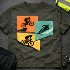 Trail flow panels T-Shirt