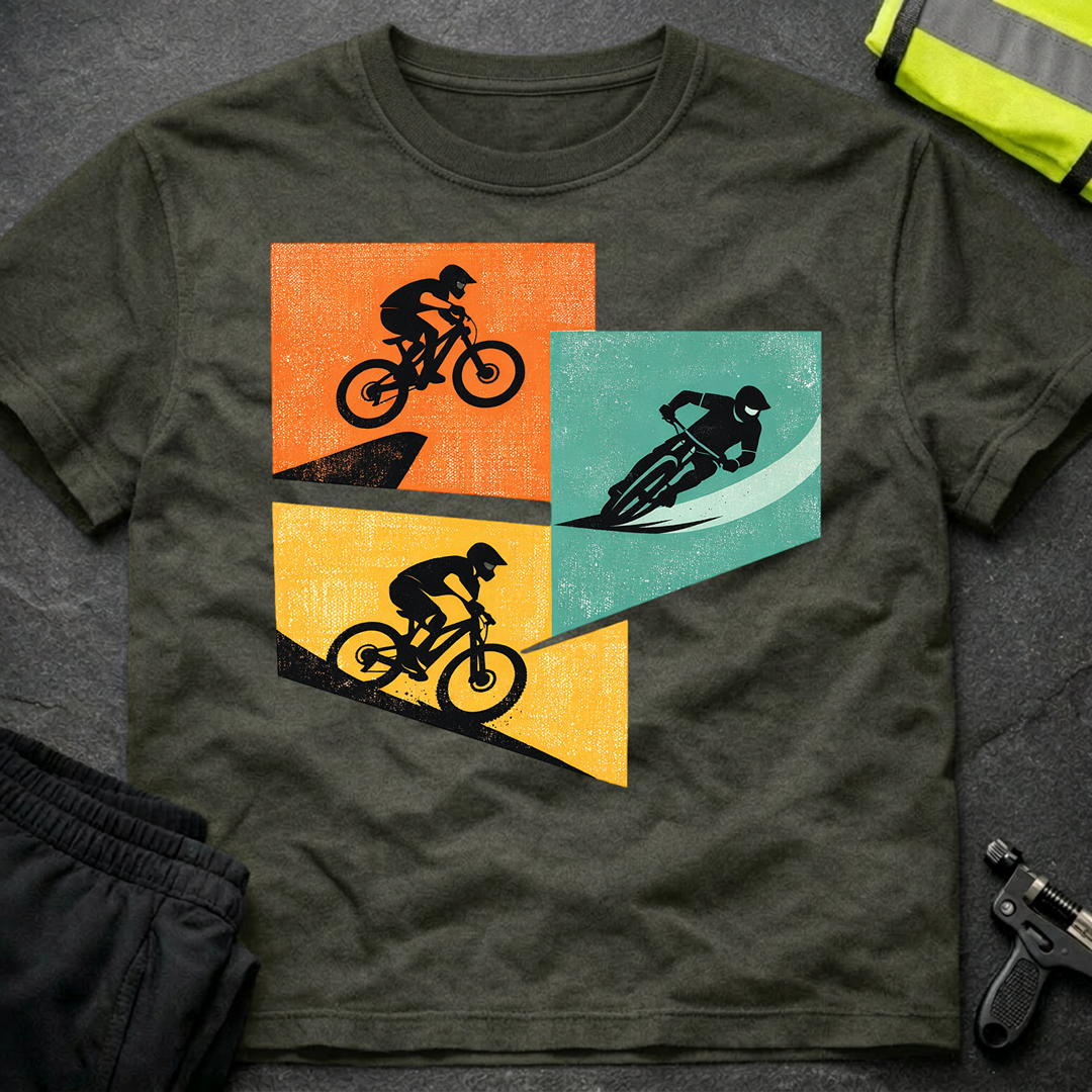 Trail flow panels T-Shirt