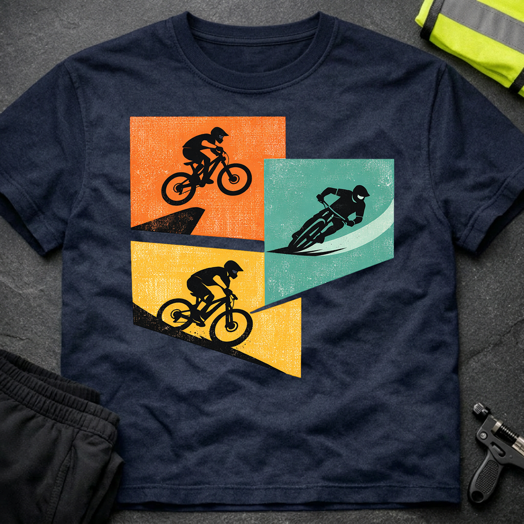 Trail flow panels T-Shirt