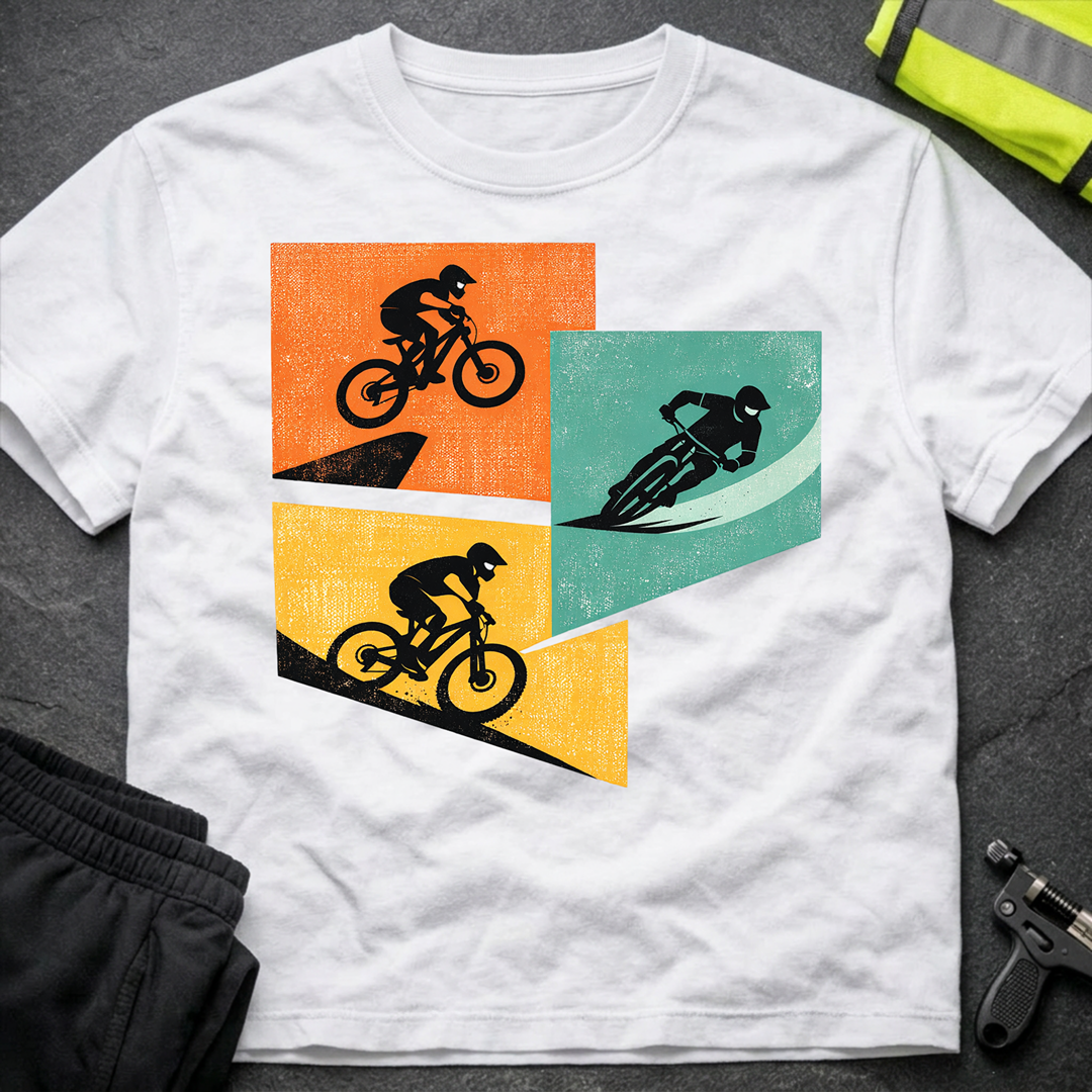 Trail flow panels T-Shirt