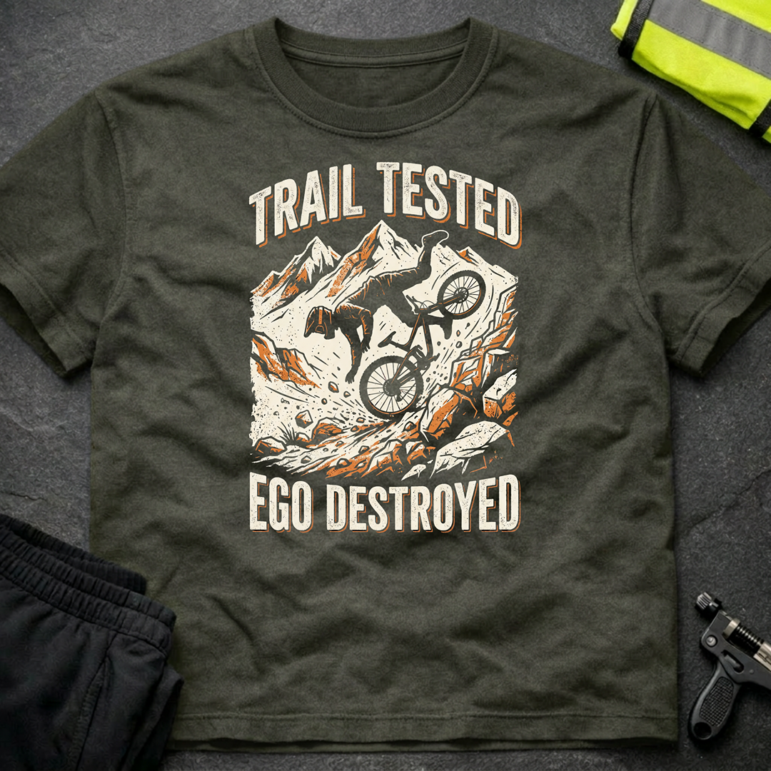 Trail tested Ego destroyed T-Shirt