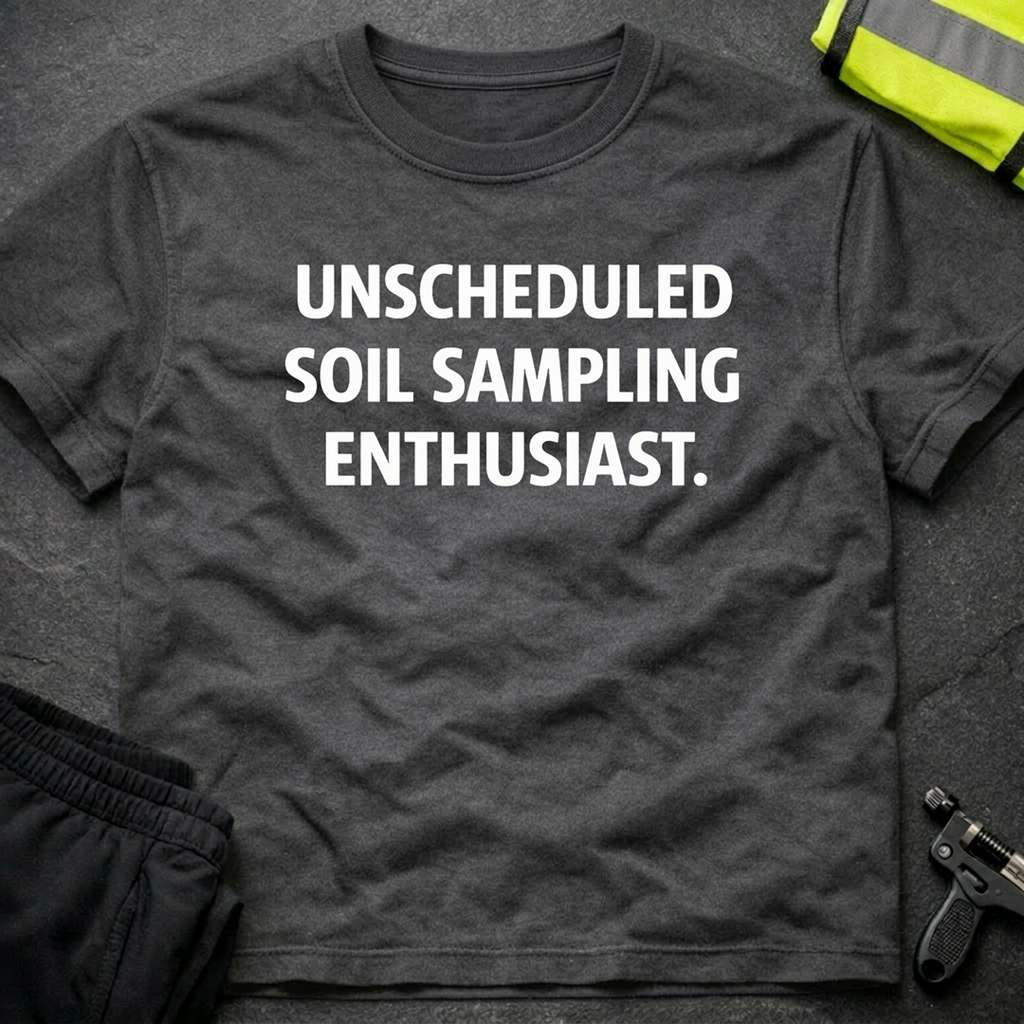 Unscheduled Soil sampling enthusiast T-Shirt