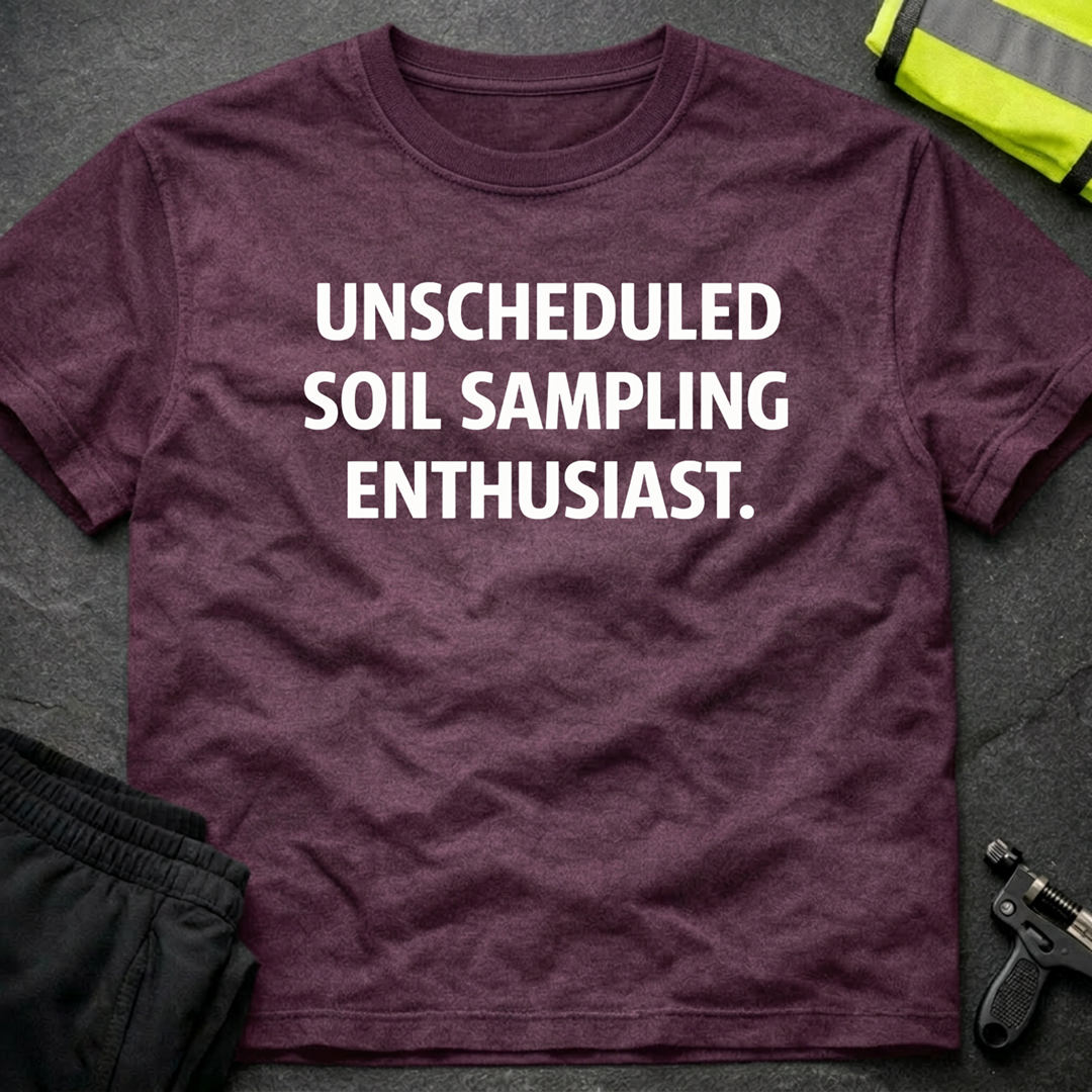 Unscheduled Soil sampling enthusiast T-Shirt