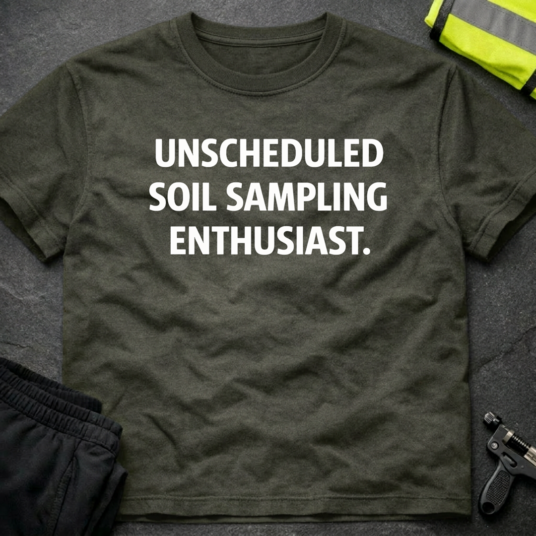Unscheduled Soil sampling enthusiast T-Shirt