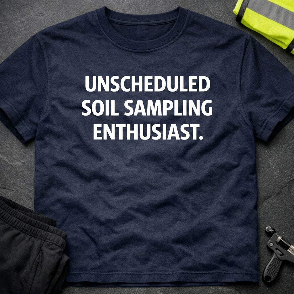 Unscheduled Soil sampling enthusiast T-Shirt
