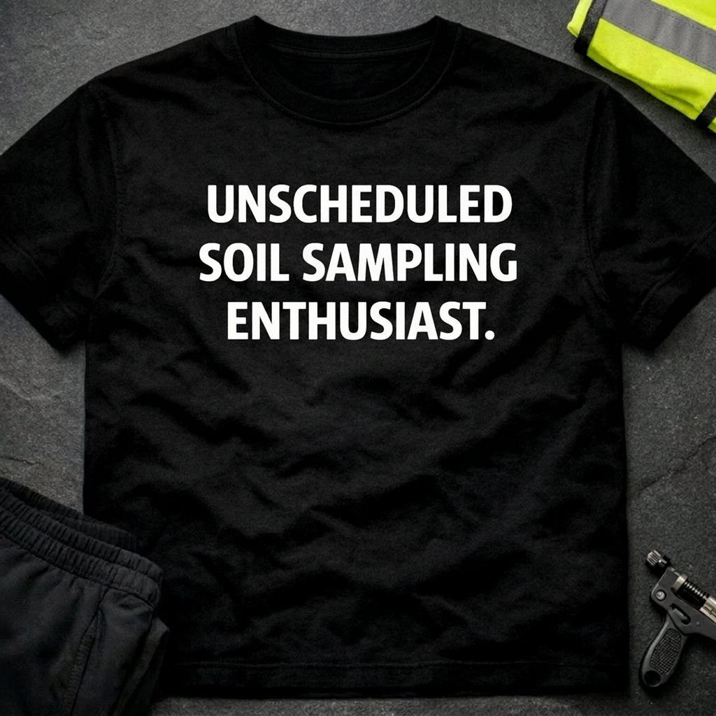Unscheduled Soil sampling enthusiast T-Shirt