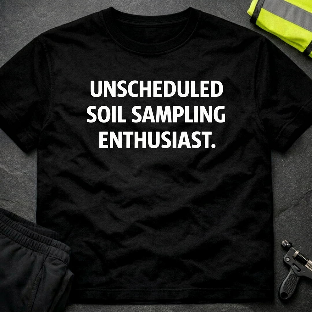 Unscheduled Soil sampling enthusiast T-Shirt