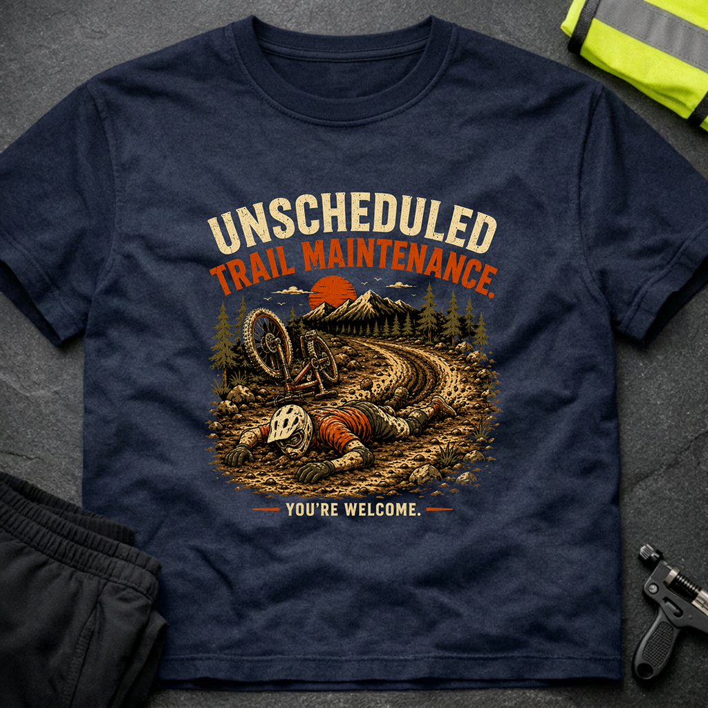Unscheduled Trail Maintenance T-Shirt