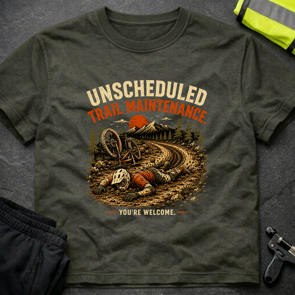 Unscheduled Trail Maintenance T-Shirt