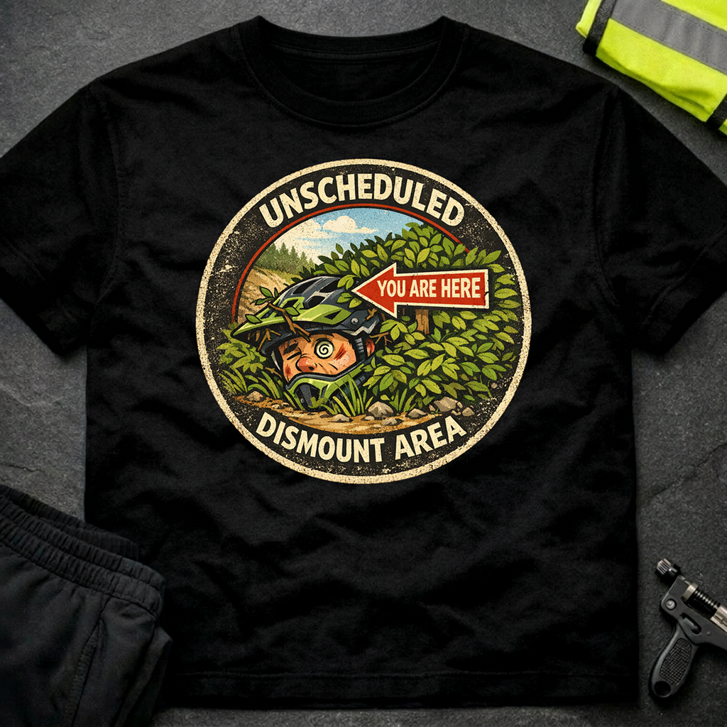Unscheduled dismount area T-Shirt