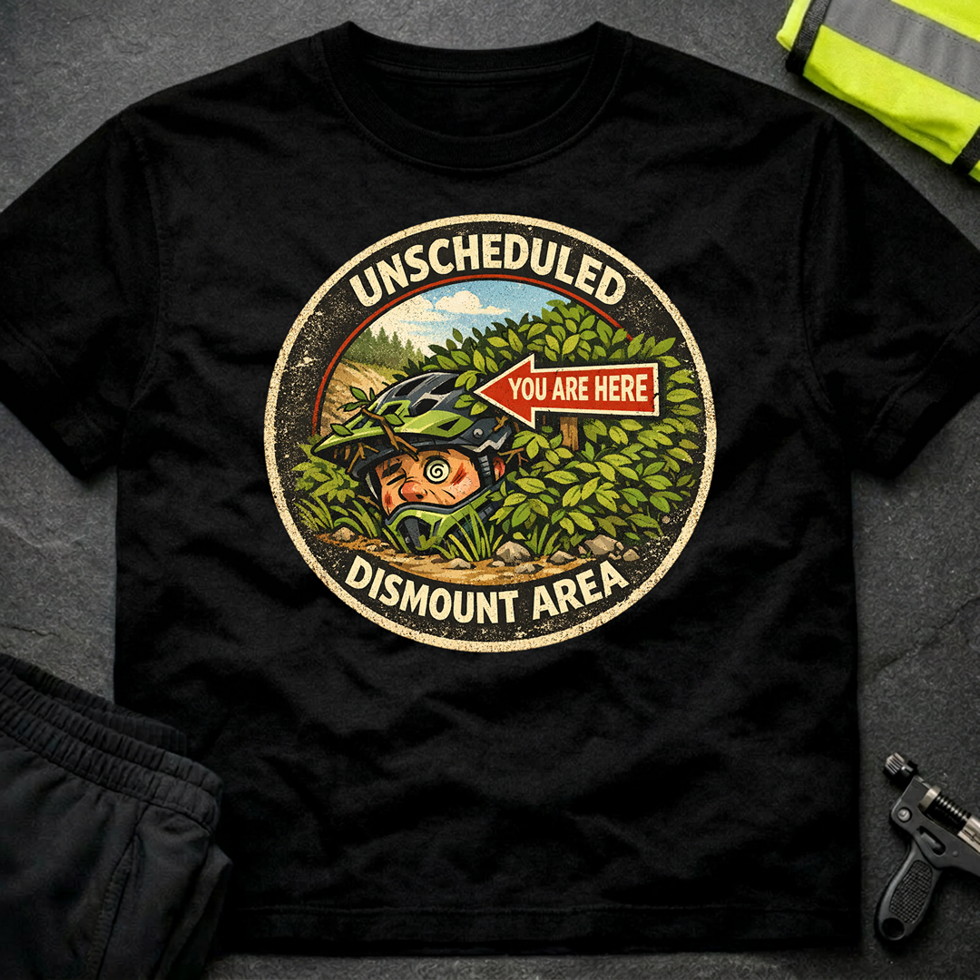 Unscheduled dismount area T-Shirt
