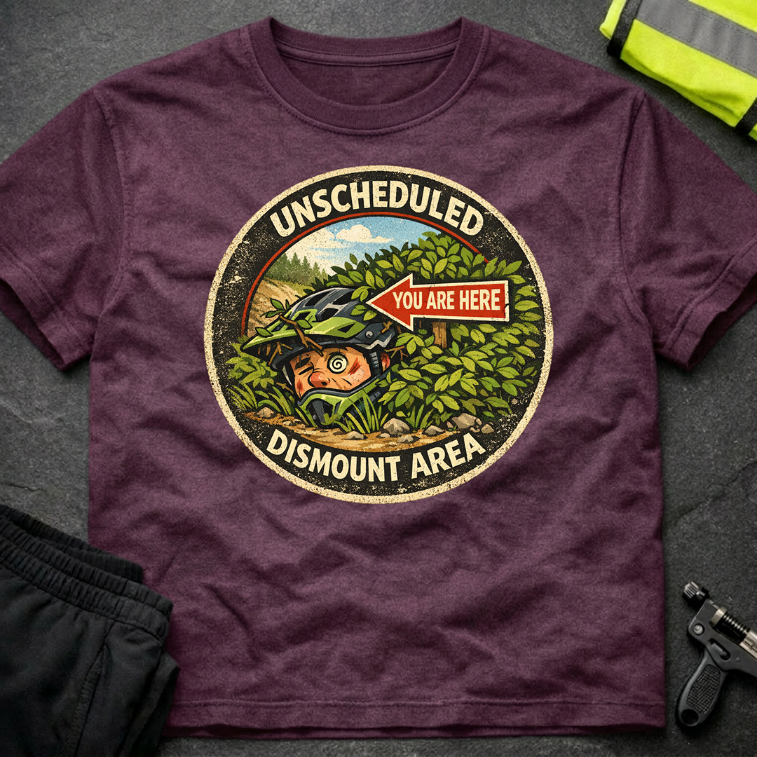 Unscheduled dismount area T-Shirt