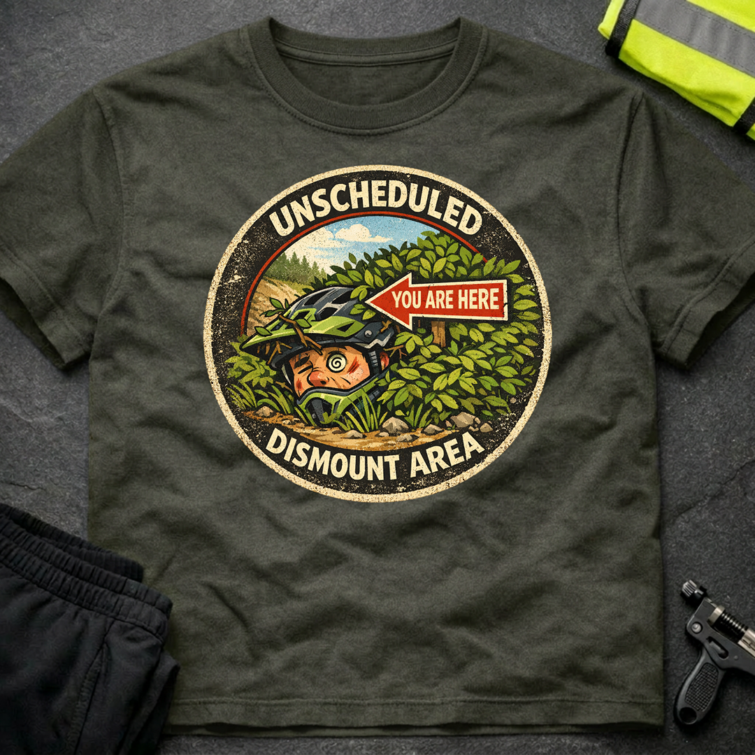 Unscheduled dismount area T-Shirt
