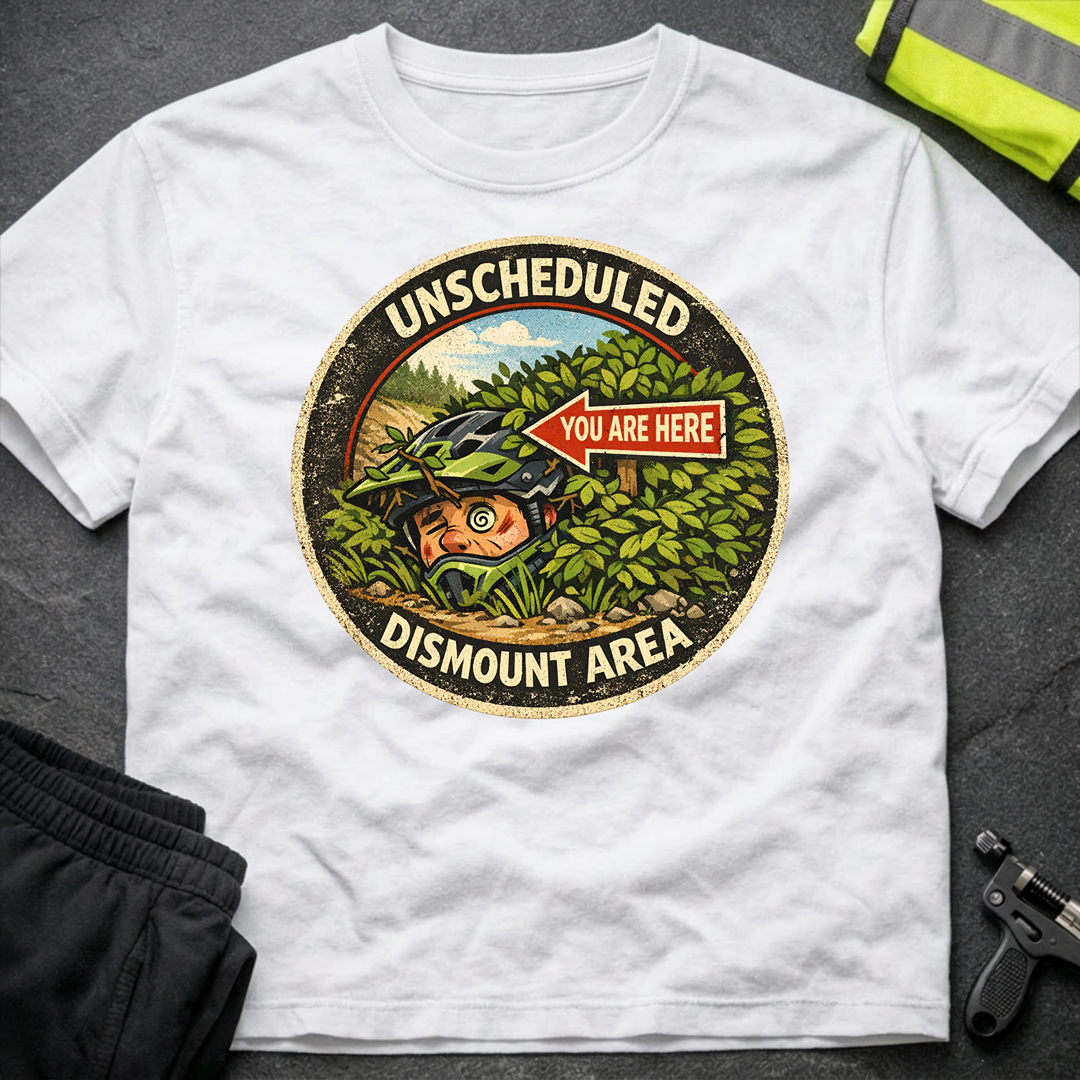 Unscheduled dismount area T-Shirt