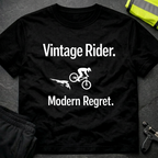 Vintage Rider modern regret T-Shirt