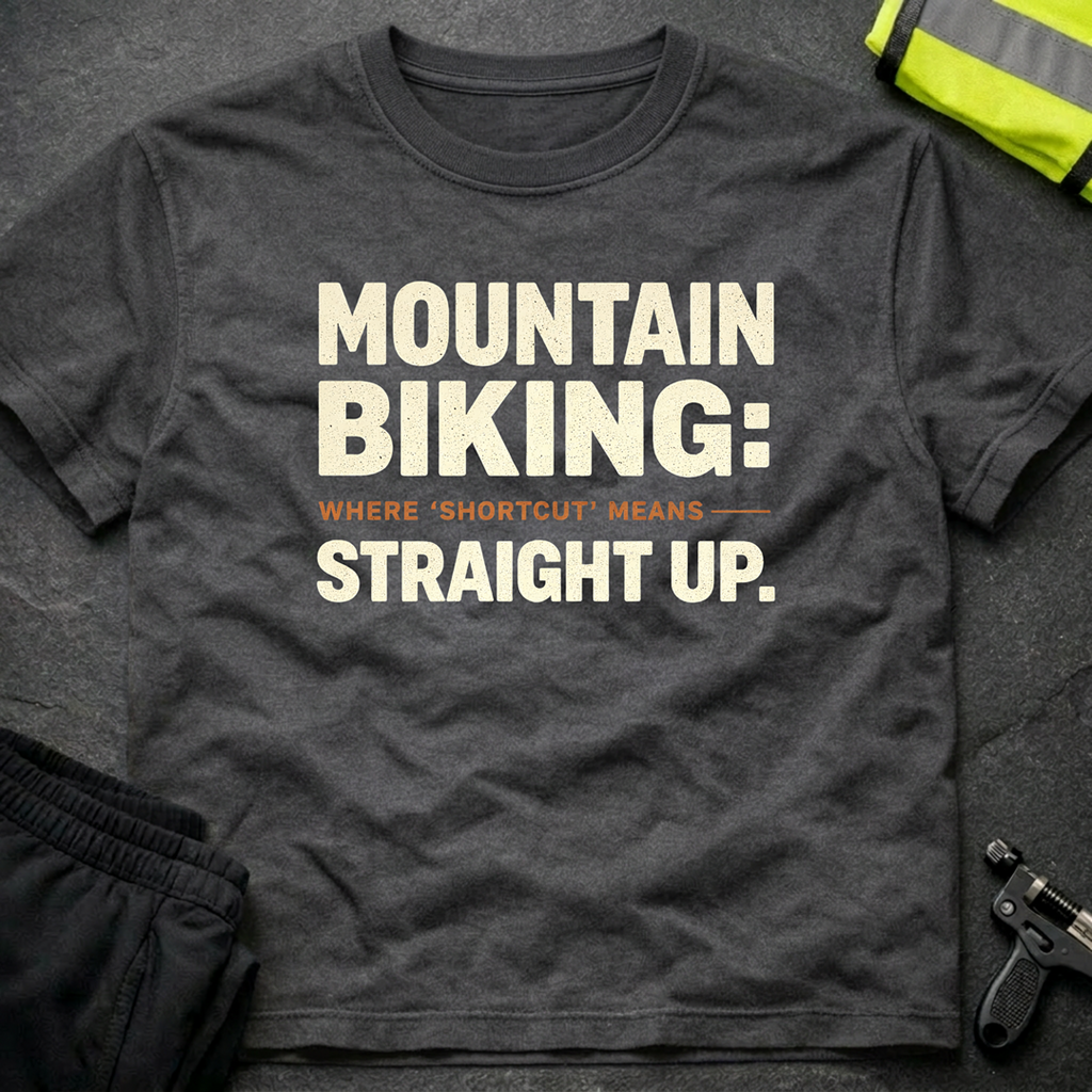 Where shortcut means straight up T-Shirt