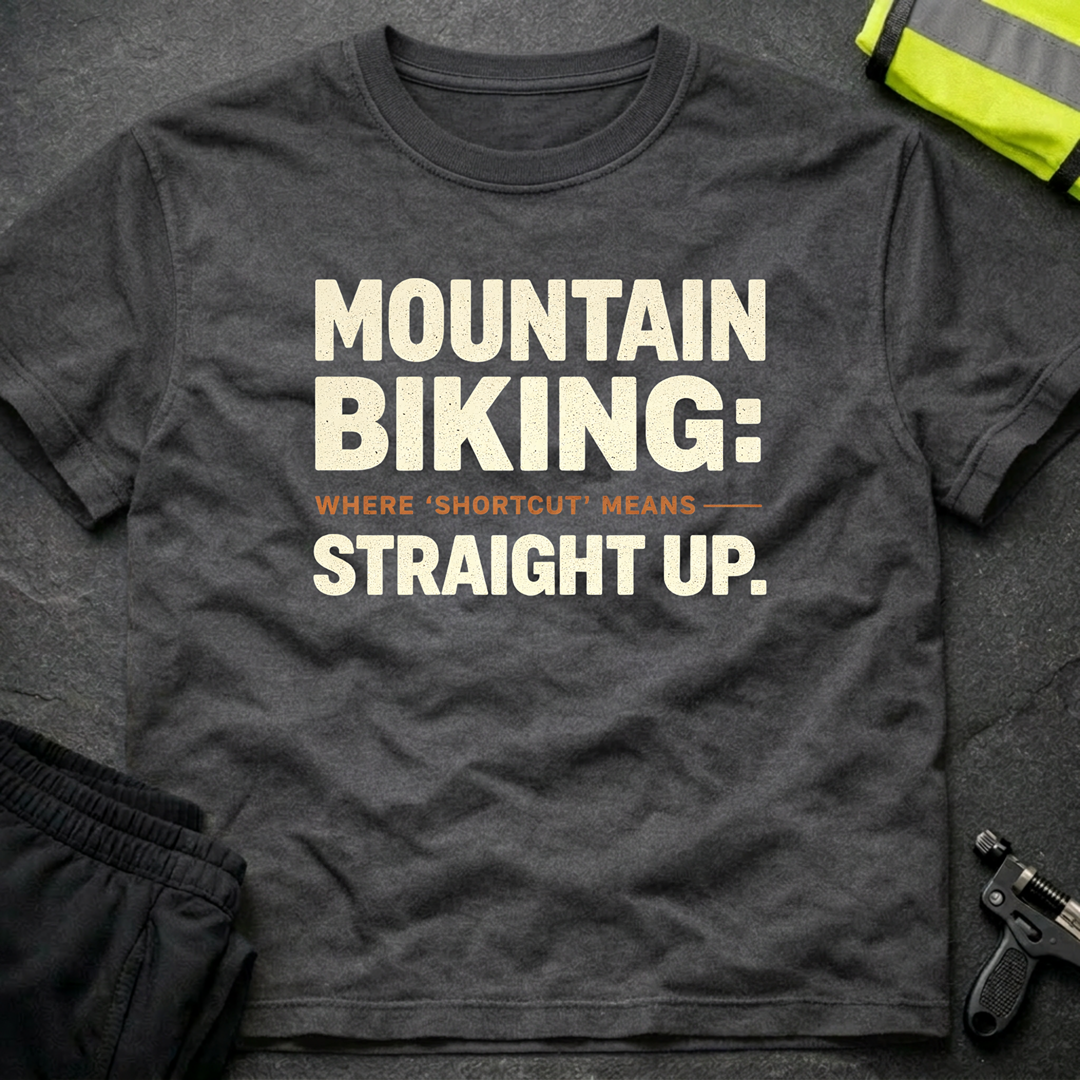 Where shortcut means straight up T-Shirt