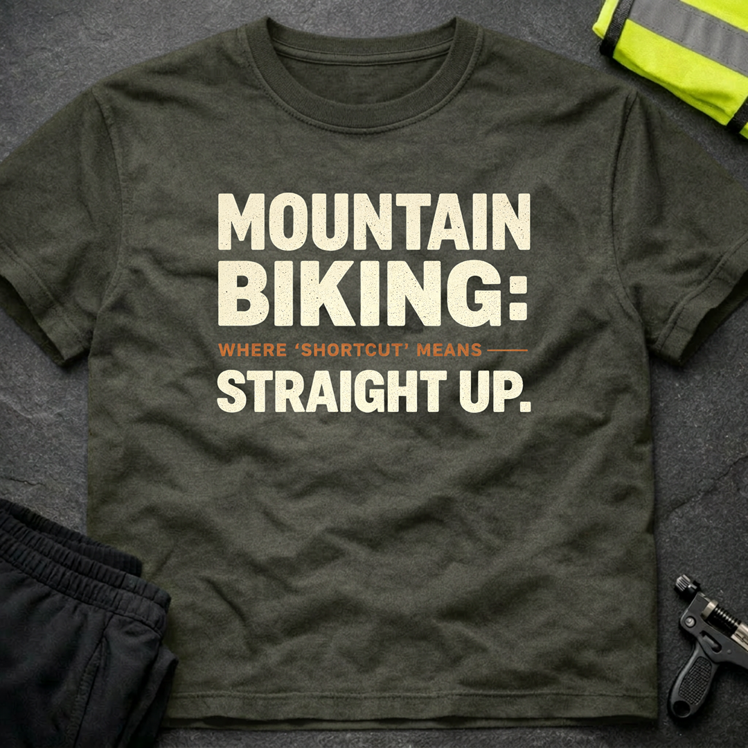Where shortcut means straight up T-Shirt