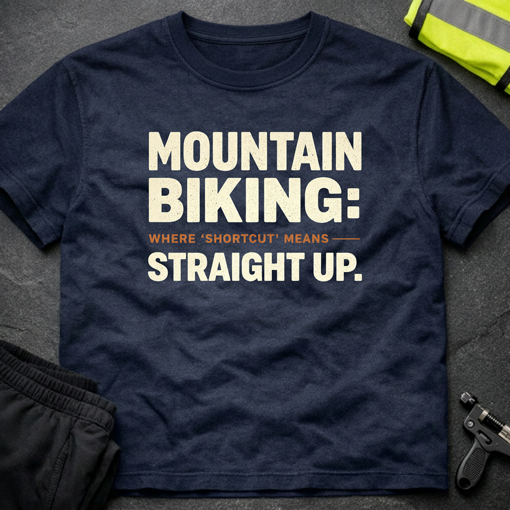 Where shortcut means straight up T-Shirt