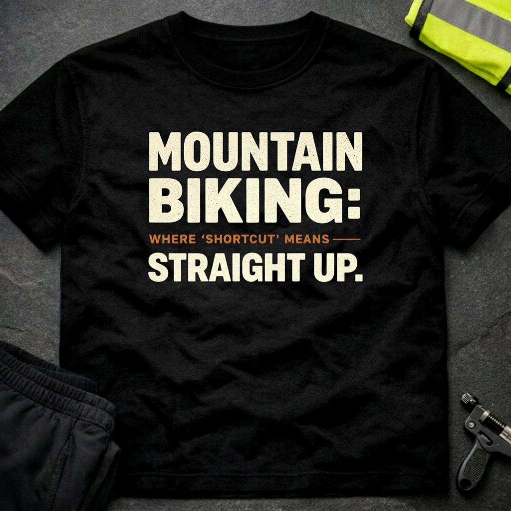 Where shortcut means straight up T-Shirt