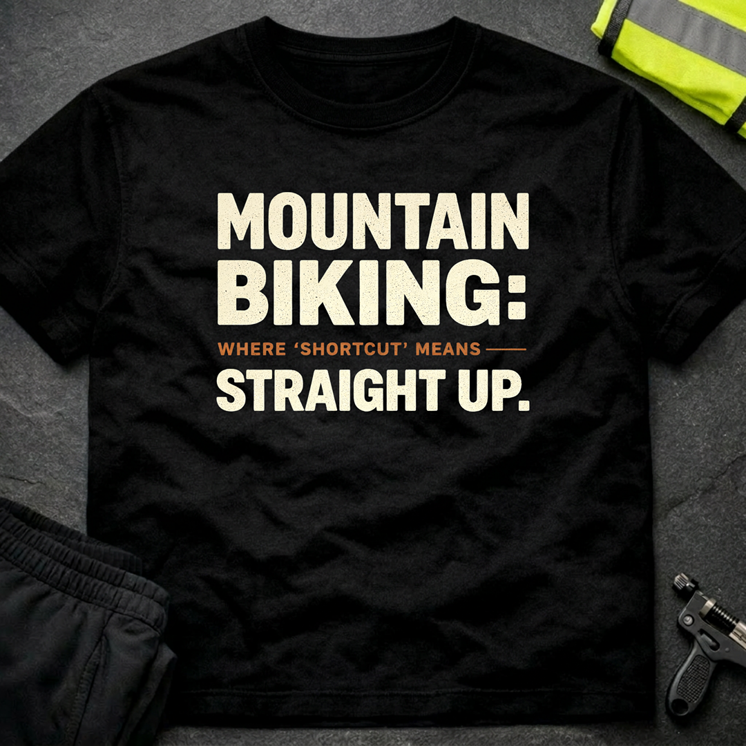 Where shortcut means straight up T-Shirt