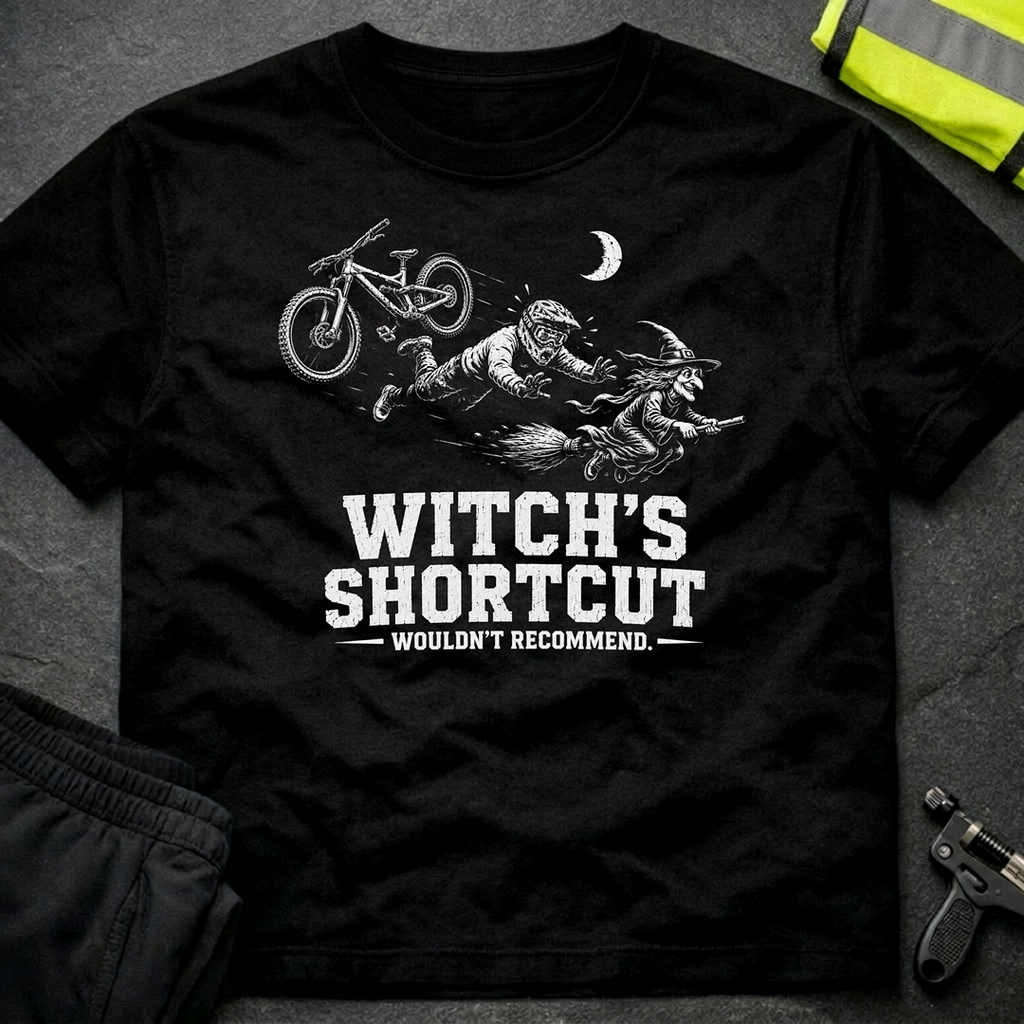 Which shortcut bw Halloween T-Shirt