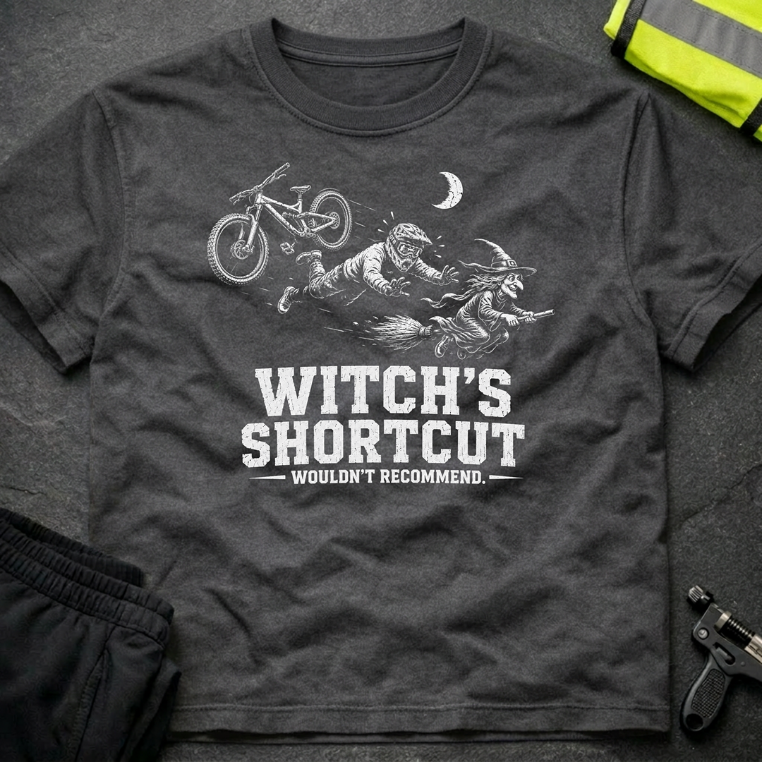Which shortcut bw Halloween T-Shirt