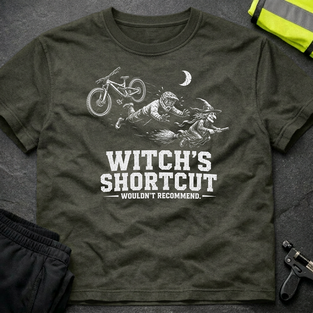 Which shortcut bw Halloween T-Shirt
