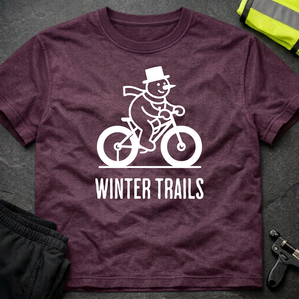 Winter Trails cycling T-Shirt