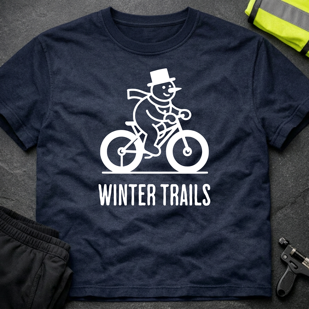 Winter Trails cycling T-Shirt