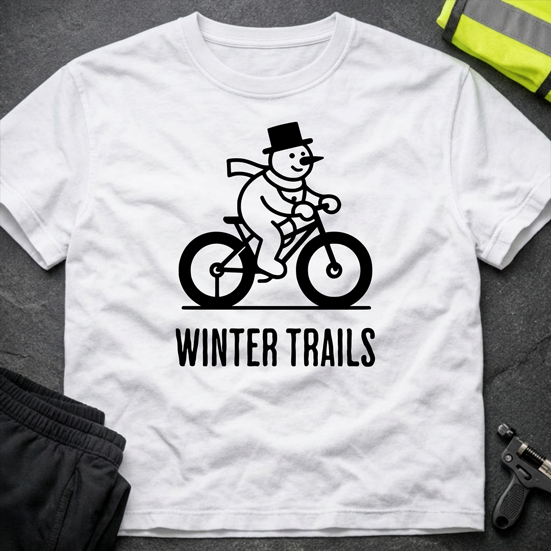 Winter Trails cycling T-Shirt