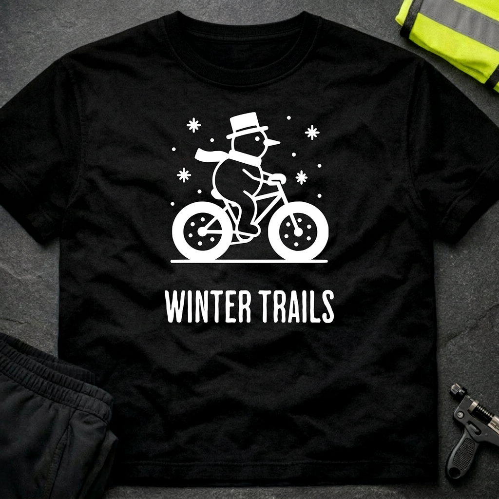 Winter Trails 1 cycling T-Shirt