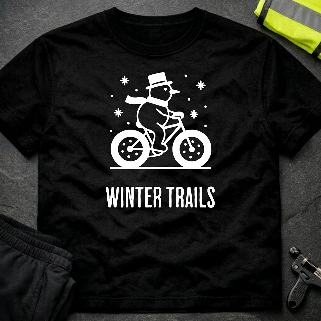 Winter Trails 1 cycling T-Shirt