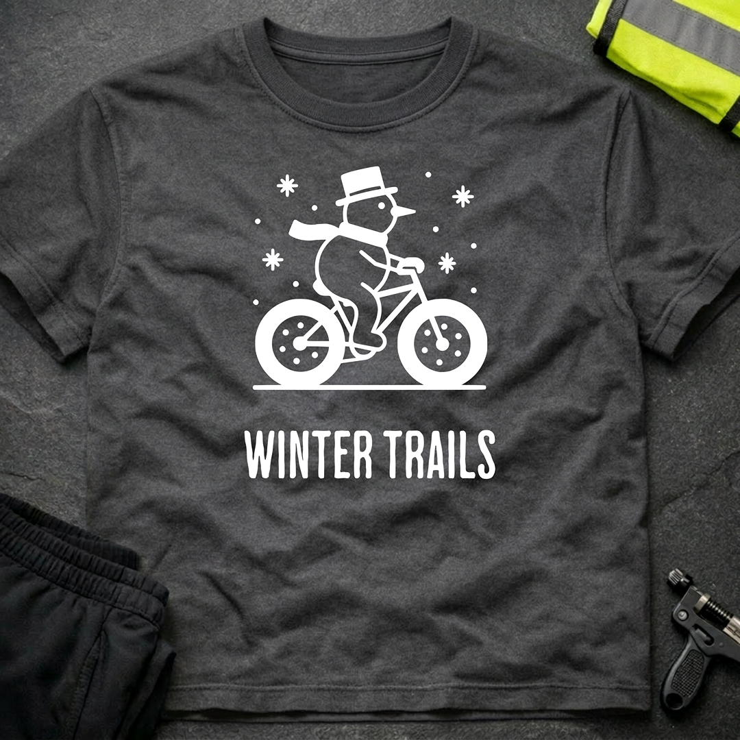 Winter Trails 1 cycling T-Shirt