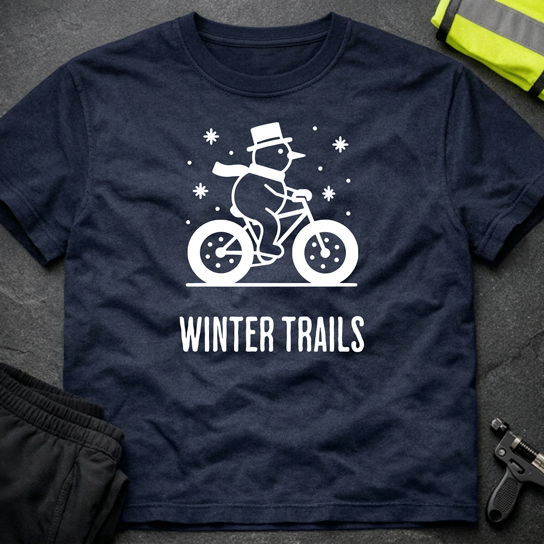 Winter Trails 1 cycling T-Shirt