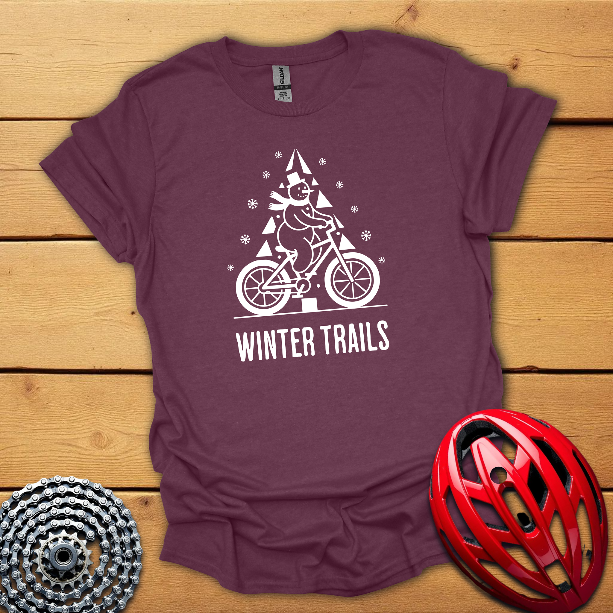 Winter Trails 3 cycling T-Shirt