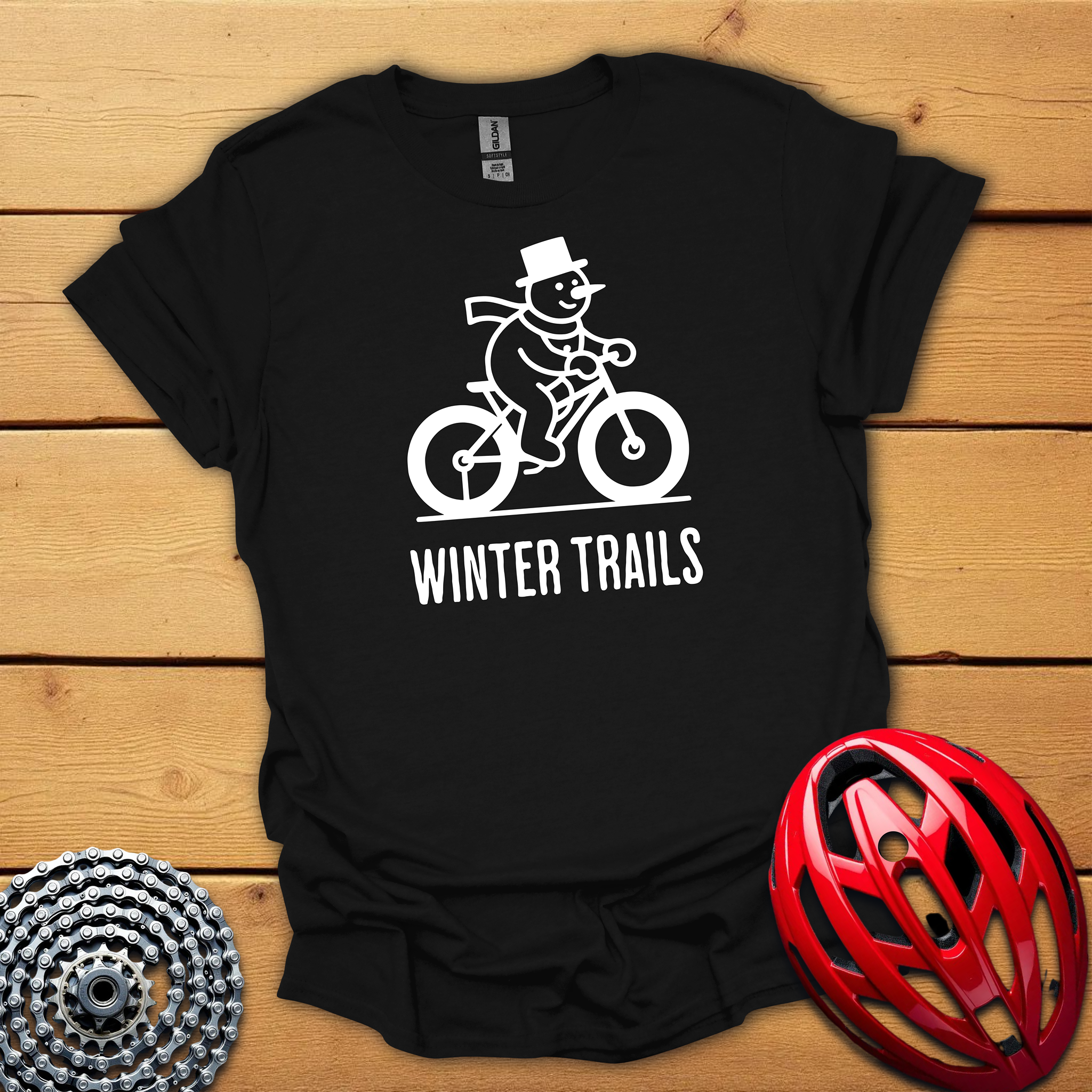 Winter Trails cycling T-Shirt