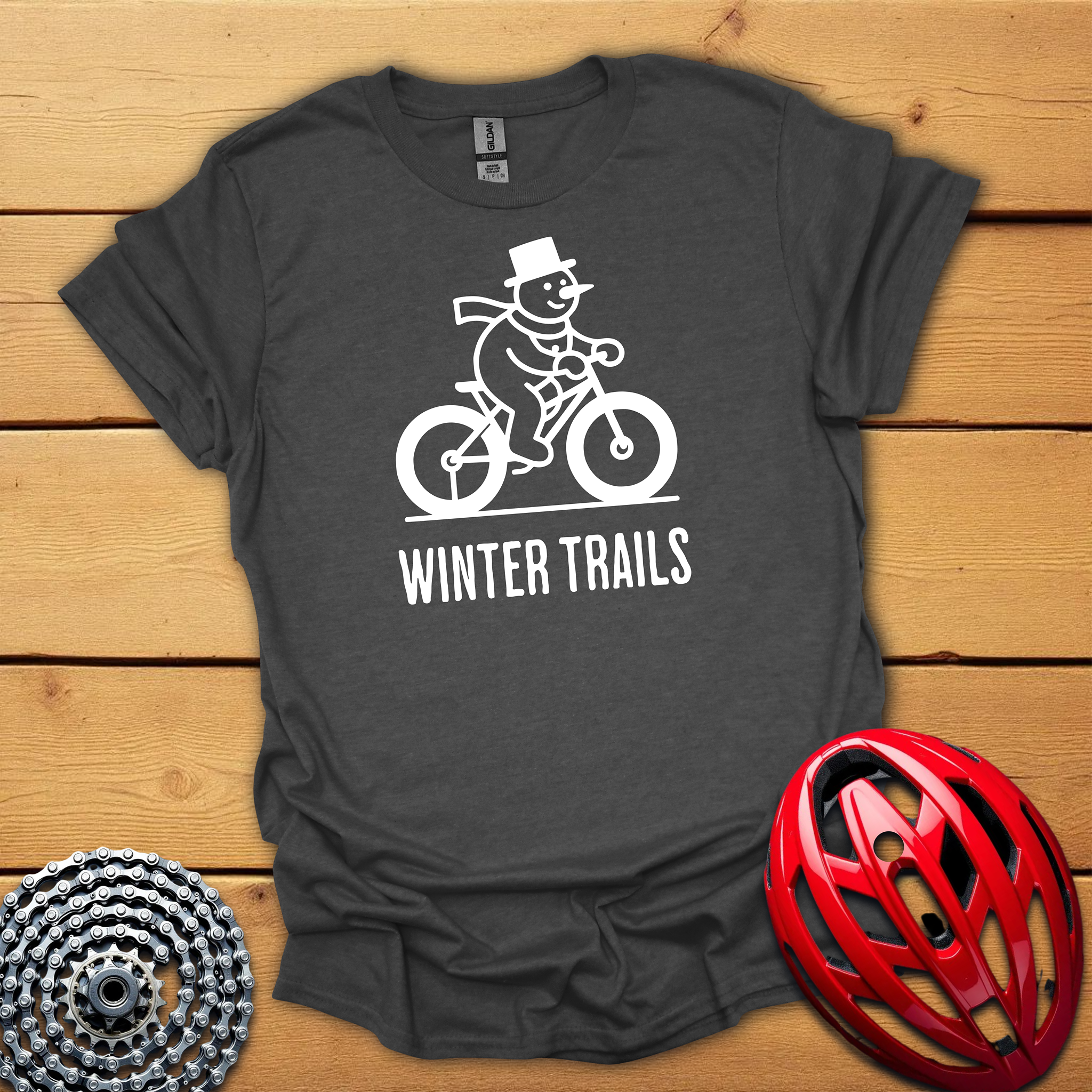 Winter Trails cycling T-Shirt