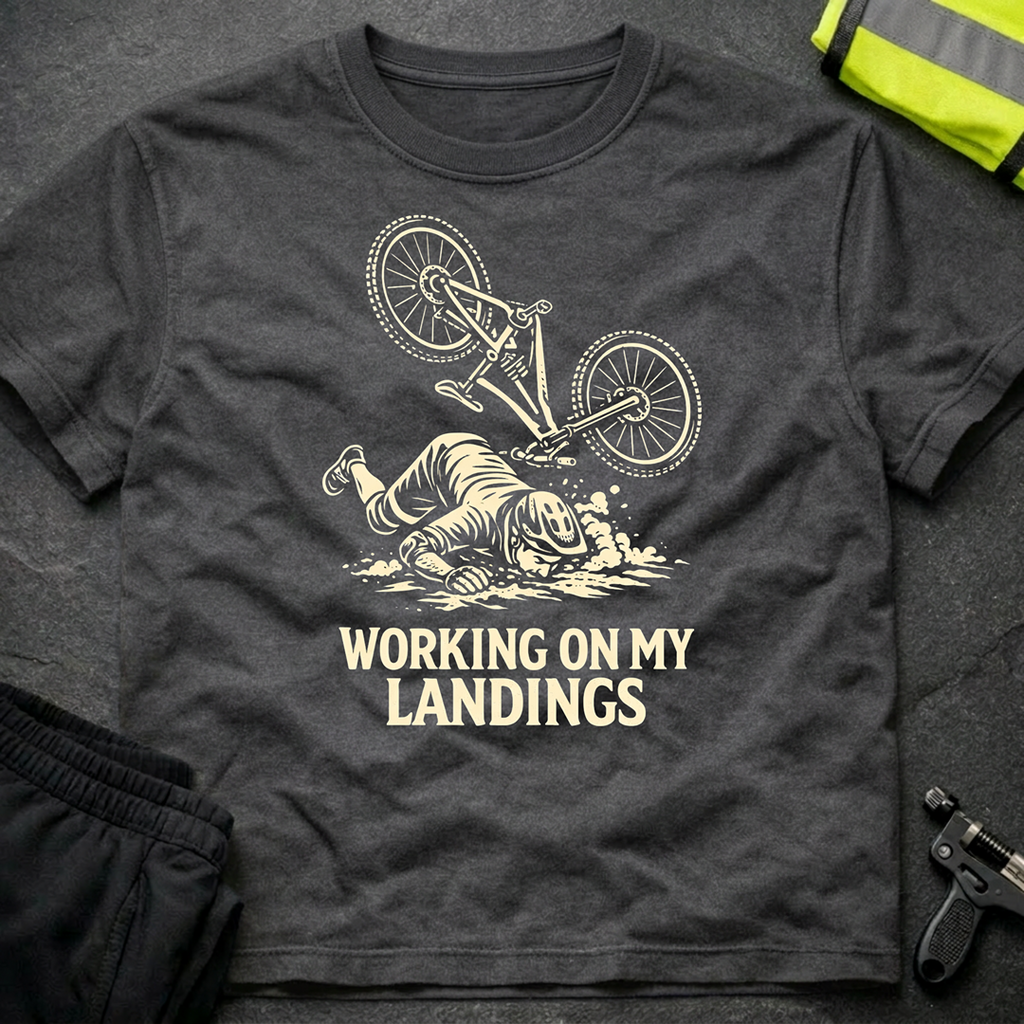 Working on my landings T-Shirt